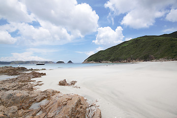 Image showing beach in Hong Kong 