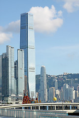 Image showing Hong Kong Skyline in the afternoon. 
