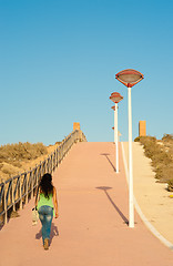 Image showing Pedestrian lane