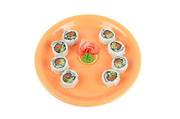 Image showing the sushi