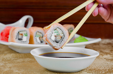 Image showing the sushi