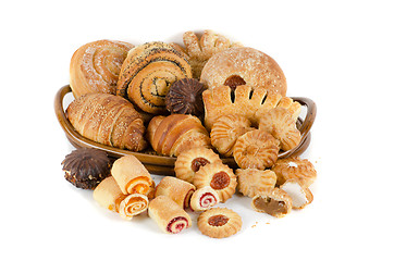 Image showing Bakery foodstuffs set