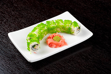 Image showing sushi rolls