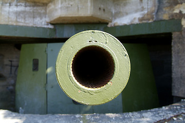 Image showing Old, German WW II cannon