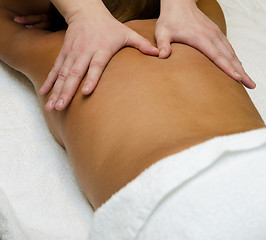 Image showing massage