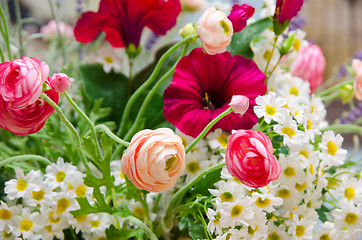 Image showing Wedding Bunch of flowers