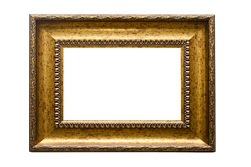 Image showing Picture gold frame