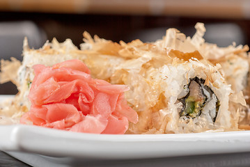 Image showing Sushi rolls