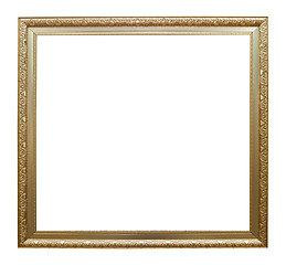 Image showing Picture gold frame