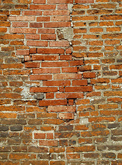 Image showing old brick wall texture