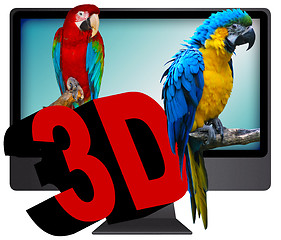 Image showing 3D Television