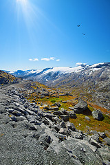 Image showing View from Dalsnibba