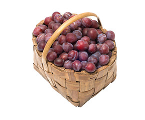 Image showing Crop of plums.