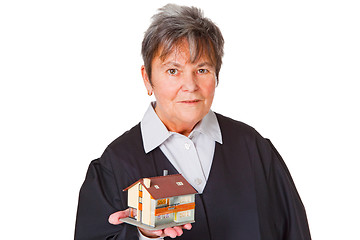 Image showing Female lawyer