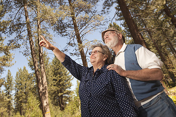 Image showing Loving Senior Couple Enjoying the Outdoors