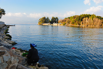 Image showing Lake landscape