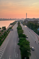 Image showing China Guangzhou City road