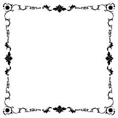 Image showing Frame in black and white