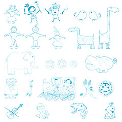 Image showing Doodles