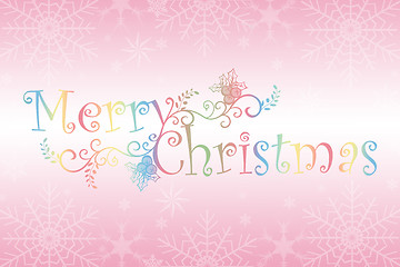 Image showing Merry Christmas 