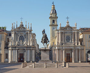 Image showing Santa Cristina and San Carlo church
