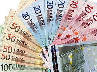 Image showing Euro note