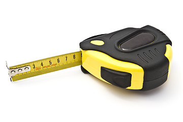 Image showing Yellow tape measure 