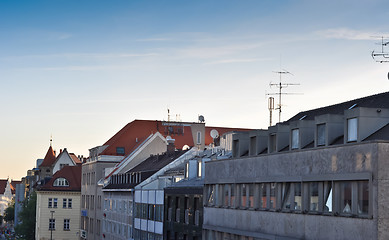 Image showing roofs 