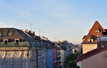 Image showing roofs 