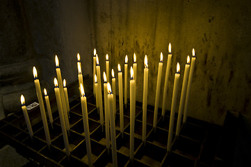 Image showing Candles