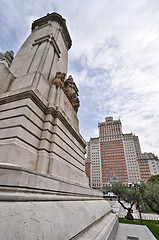 Image showing Cervantes monument