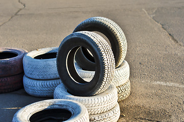 Image showing old tires