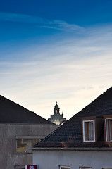 Image showing tiled roofs