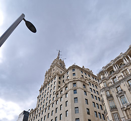 Image showing majestic old office building