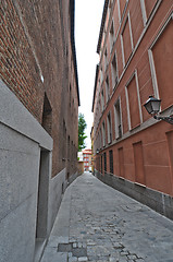 Image showing typical street in Madrid