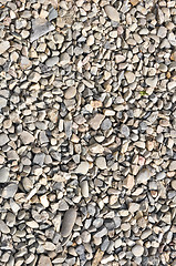 Image showing Road stone gravel texture