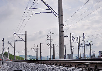 Image showing railroad track