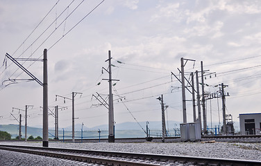 Image showing railroad track