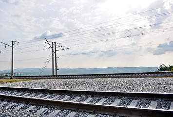 Image showing railroad track