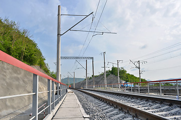 Image showing railroad track