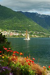 Image showing Lake Leman, Montreux