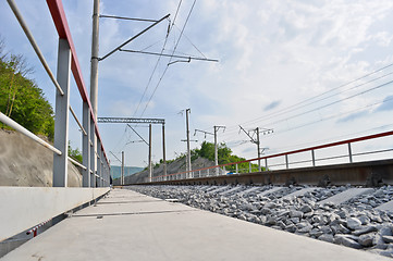 Image showing railroad track