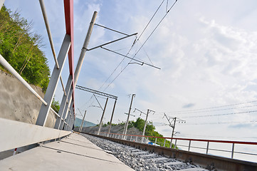 Image showing railroad track