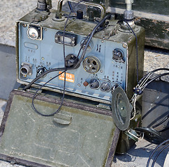 Image showing Vintage radio
