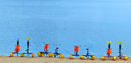 Image showing Pedalos