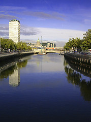 Image showing Liffey River