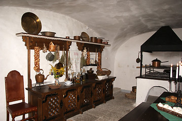 Image showing Old kitchen