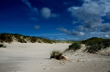 Image showing dunes and sky