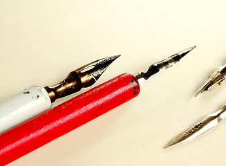 Image showing red stylus