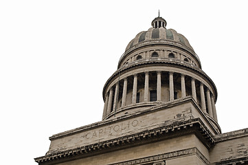 Image showing Capitol building, Havana, Cuba.